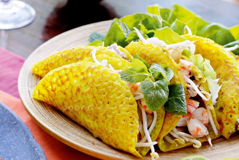 Bánh Xèo Long Hải - Là Sự Hòa Quyện Của Vị Giòn, Vị Ngọt Từ Hải Sản Và Hương Thơm Của Các Loại Rau Tươi