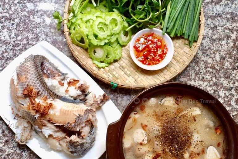 Cháo Cá Lóc Rau Đắng – Ngọt Thanh, Đắng Nhẹ, Ăn Là Ghiền