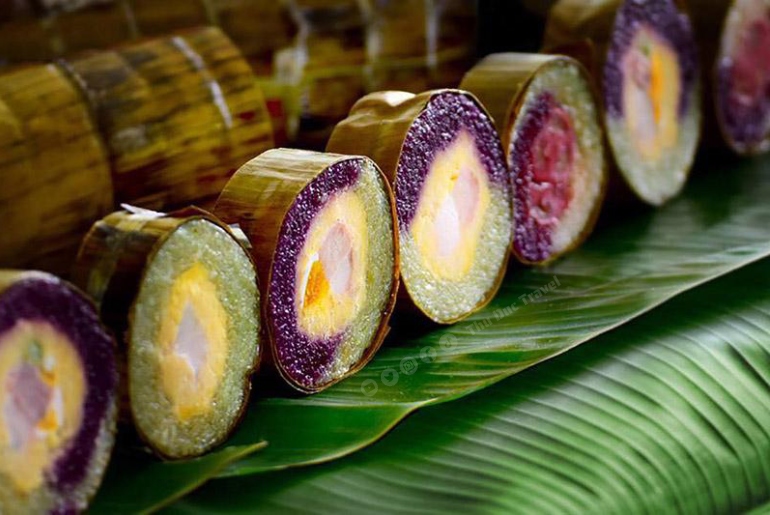 Bánh Tét Long An - Hồn quê miền Tây gói trọn trong từng đòn bánh